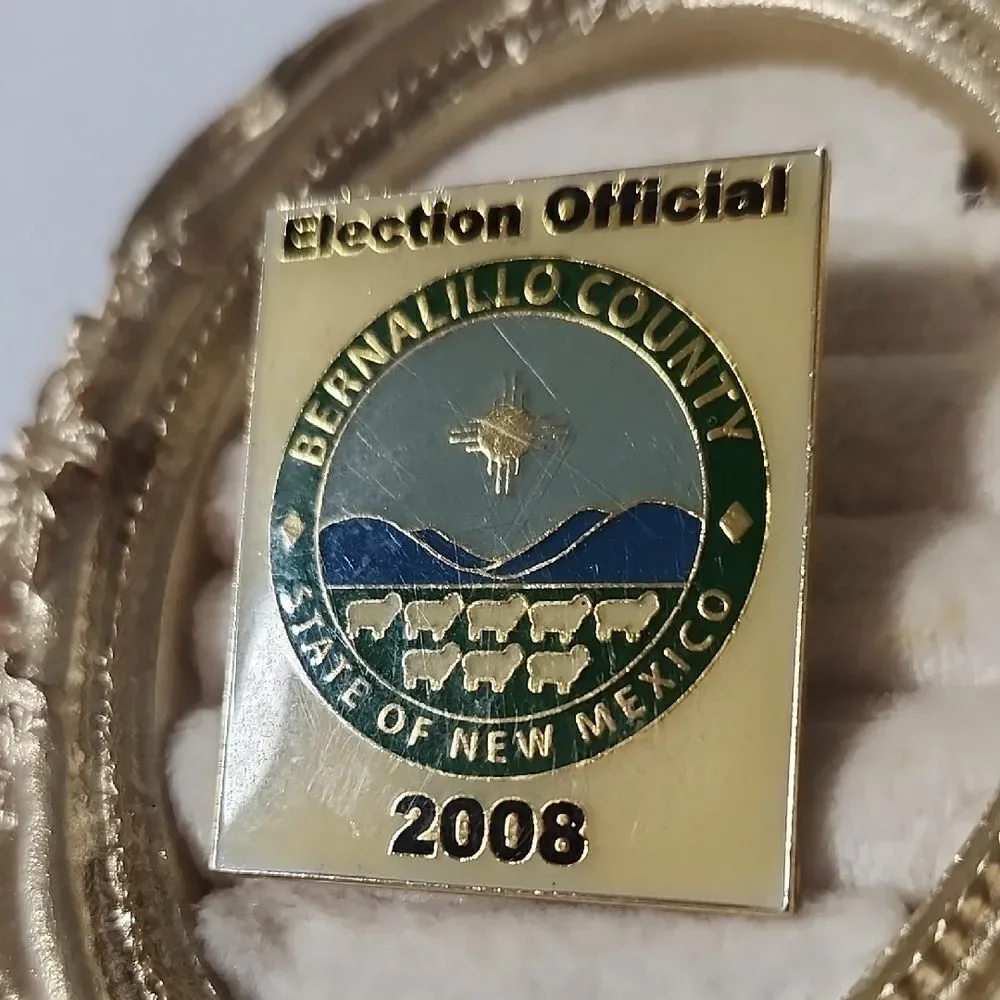 Bernalillo County Election Official Pin
